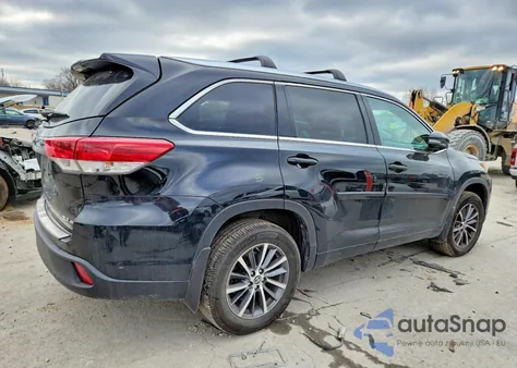 2017 Toyota Highlander Se from USA, damaged, VIN 5TDJZRFH3HS431050